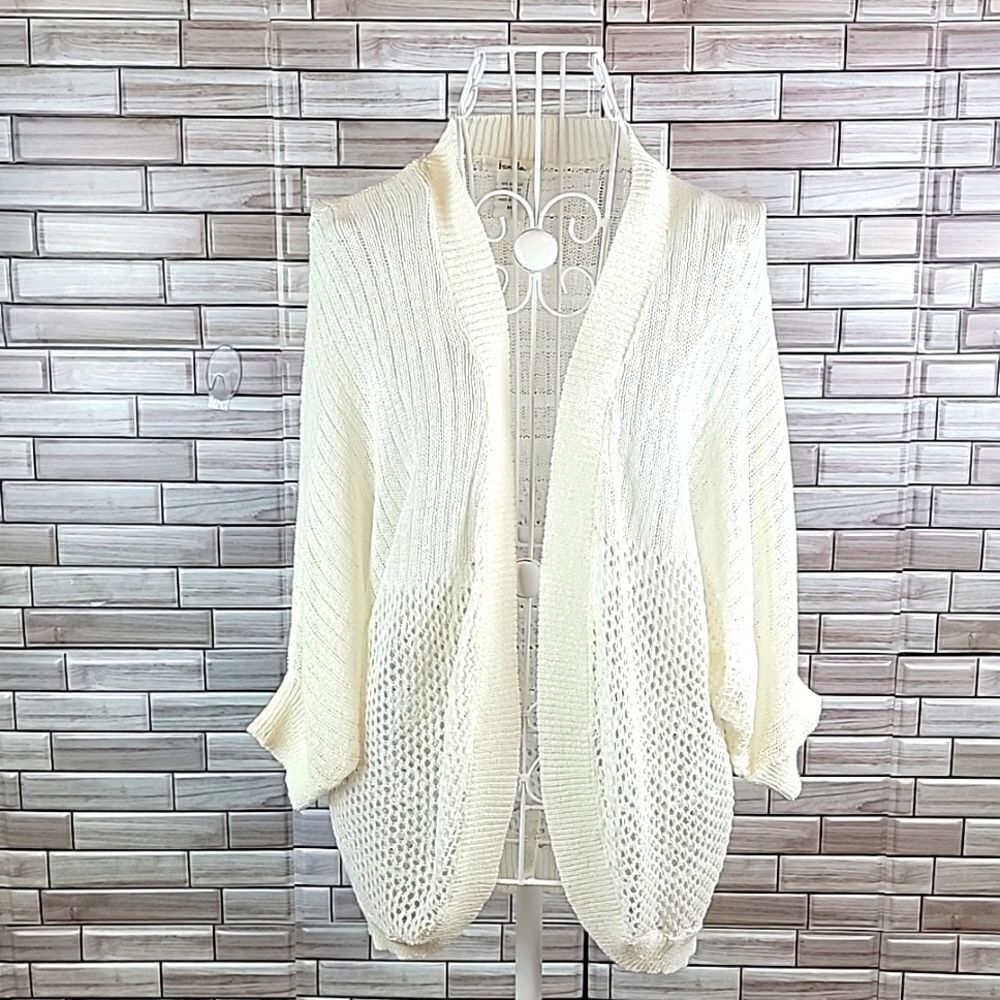 Isela open front cardigan Size M
